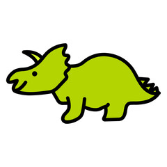 Triceratops Filled