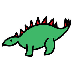 Stegosaurus Filled