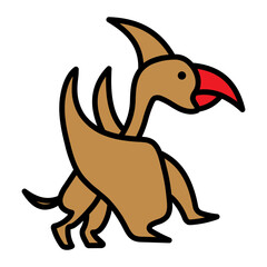 Pteranodon Filled © Kiseki