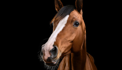 Fototapeta premium portrait of a horse