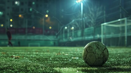 Fototapeta premium football field generative ai