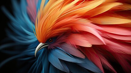 Fototapeta premium abstract background of colourful flowers 