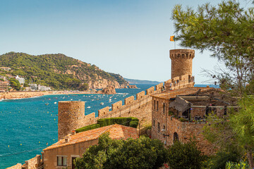 City walls of Tossa de Mar