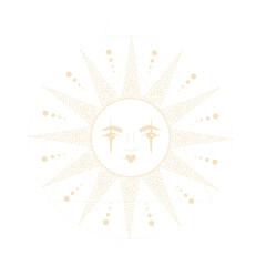 illustration set of moon phases. Different stages of moonlight activity in vintage engraving style. Zodiac Signs	