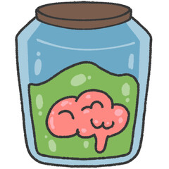 brain in jar