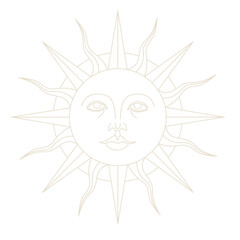 illustration set of moon phases. Different stages of moonlight activity in vintage engraving style. Zodiac Signs	