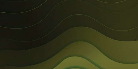 Gradient wavy shadows background.