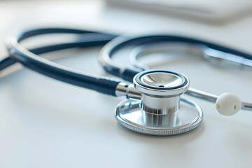 Stethoscope is placed on top , Doctor's day concept