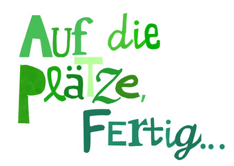 Auf die Plätze