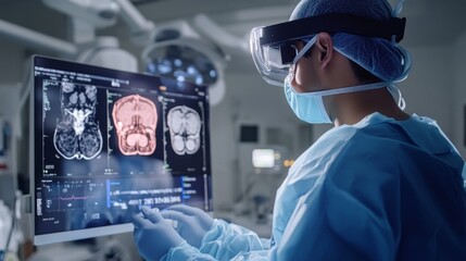 High-definition capture of a cutting-edge medical procedure, augmented reality assistance