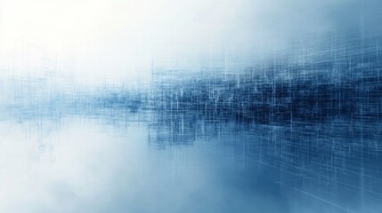 Obraz premium Abstract blue and white background with a blurred, textured surface. Suitable for technology or futuristic themes.