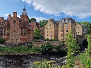 Fototapeta premium dean village edinburgo