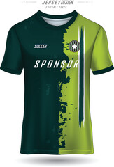 Jersey T-shirt design football