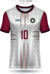 Jersey T-shirt design football