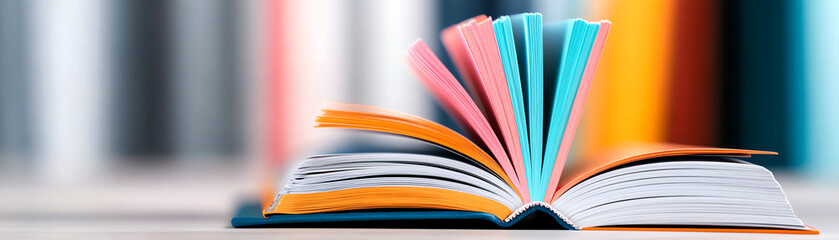 Closeup of probability distributions in a textbook, intricate details, macro shot