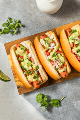 Spicy Homemade Mexican Hot Dogs