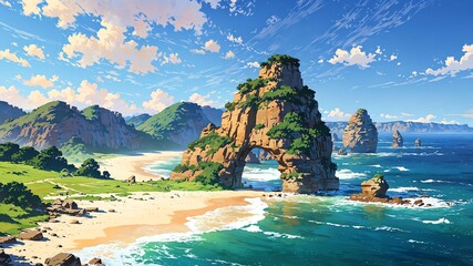 the twelve apostles australia natural wonders around the world morning view anime