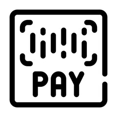 payment system line icon
