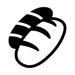 Bread icon vector illustration graphic design