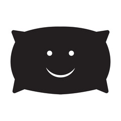 Pillow icon vector. Pillow sign and symbol. Comfortable fluffy pillow. vector illustration. EPS 10/AI