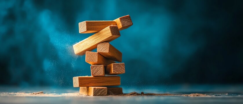 Crisis management, business continuity plan, flat design illustration