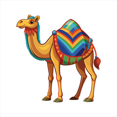 Camel art vector