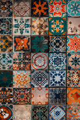 Intricate Oriental Patterns: An Exquisite Display of Timeless Geometries and Floral Motifs Reflecting Eastern Cultural Heritage