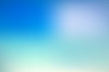 Abstract Blue White Gradient Background With Space for Text