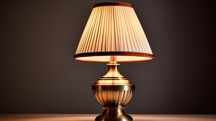 Elegant Vintage Table Lamp with Warm Light for Home Decor and Interior Design