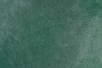 Beautiful green background with leather texture