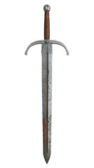 A claymore, one of the types of melee weapons, transparent background