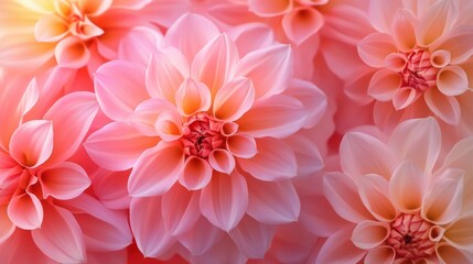 Obraz premium A close up of a pink flower with a yellow center