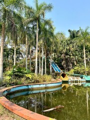 Fototapeta premium Abandoned water park 