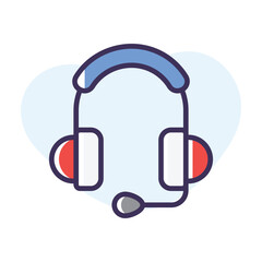 Headphones vector icon
