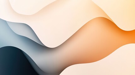 Abstract background with a smooth gradient and minimalist shapes