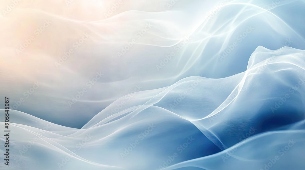 Poster abstract background with a smooth, silky gradient and subtle textures