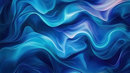 Abstract background with a tranquil, flowing water pattern in cool colors