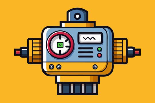 recommend clip art:  Pressure Sensor vector art illustration