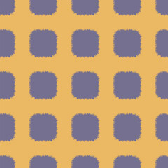 A pattern of squares with a purple and yellow background