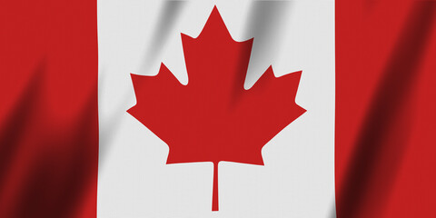 Obraz premium Canadian maple leaf flag background