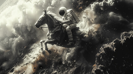 Fototapeta premium Space Cowboy