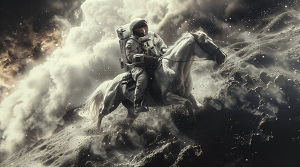 Fototapeta premium Space Cowboy