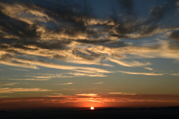 Obraz premium sunset in the sky