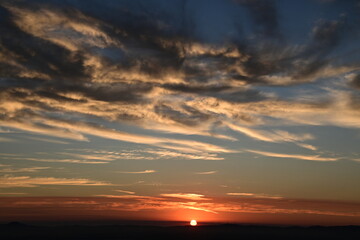 Obraz premium sunset in the sky