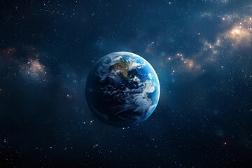 Stellar 3D 8K UHD Space Wallpaper Featuring the Gaia Theory of Earth, a High-Resolution Journey Through the Cosmos Celebrating Our Planet and the Universe