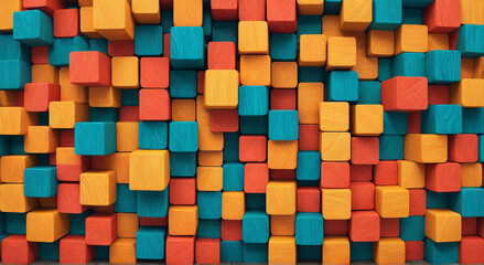 background of cubes