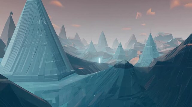 tent in the mountains