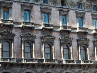 B&acirc;timent historique Milan Italie 
