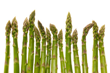 green asparagus art