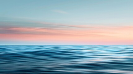 Obraz premium Gradient Seascape with Blurred Motion